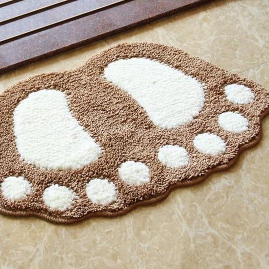 Bathroom Non-slip Mat, Toilet Shower Room Foot Mat