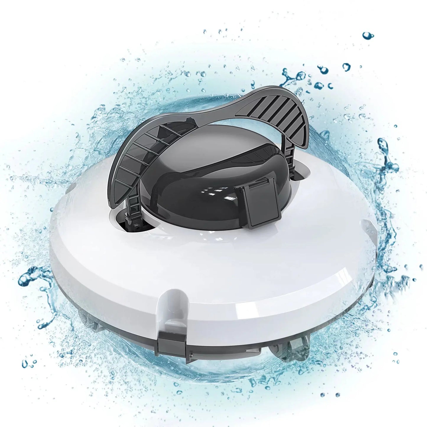 Automatic Robotic Pool Vacuum Cleaner Smart Pool Floor Cleaner Robot 5200mAh Battery Mini Cordless Pool Bottom Cleaning Machine