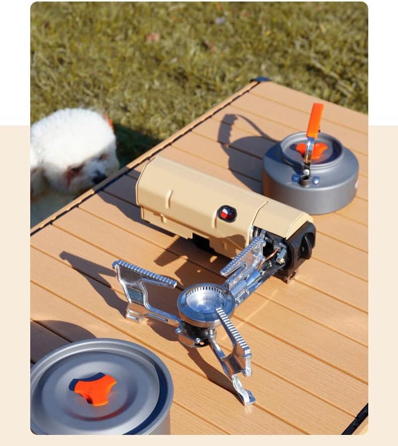 2500W Portable Camping Stove Foldable Butane Stove