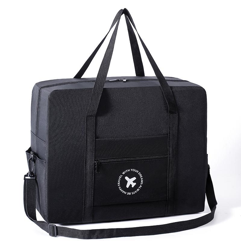 Foldable Travel Bag for Camping & Hiking - Large - Large Gray