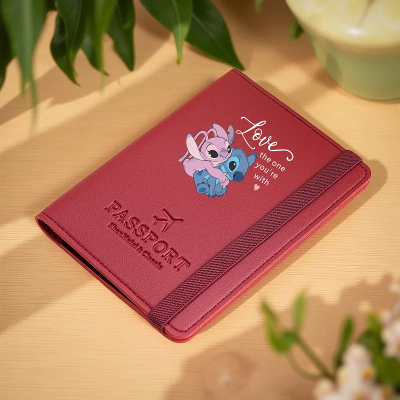 Passport Holder Wallet Cover Travel Essentials RFID Blocking Leather Card Case International Travel Accessories for Women/Men