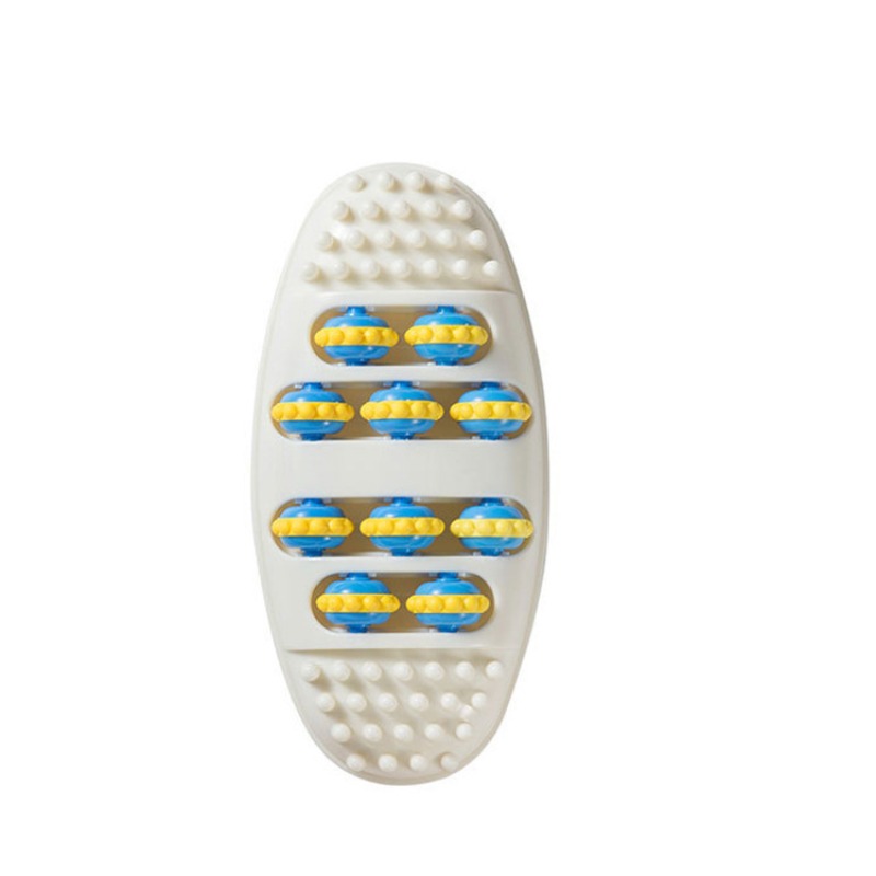 Dual Foot Massager Roller, Wooden Foot Massager For Plantar Fasciitis Pain Relief Heal Spur Deep Tissue Acupressure Foot & Heel Massager Washable...