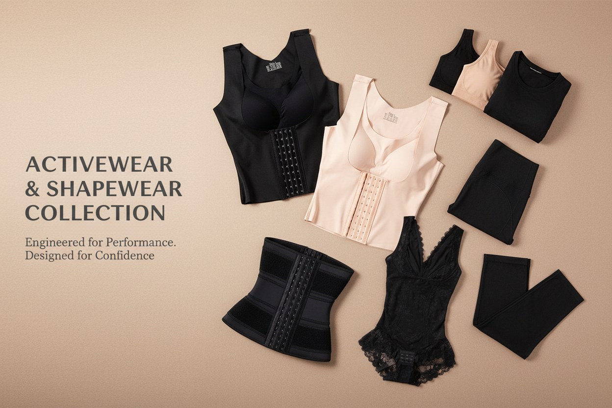 Activewear & Shapewear Collection Banner