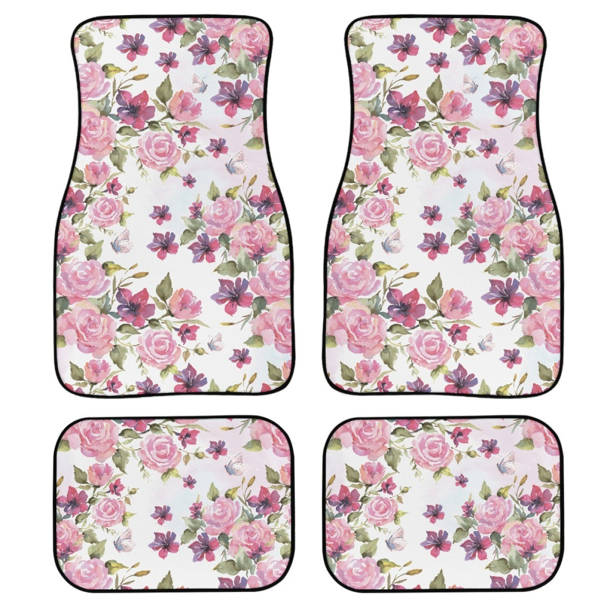 Printed Rubber Car Foot Mat Suit