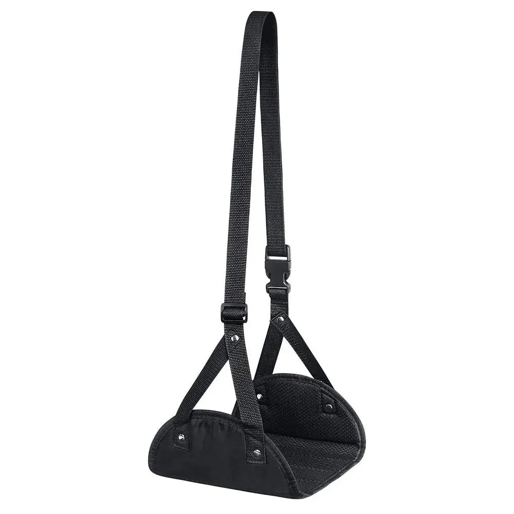 Portable Foot Mat - Adjustable Strap Office Resting Foot Mat Foot Hammock Foot Mat Lazy Man Magic Travel Magic Travel Airplane