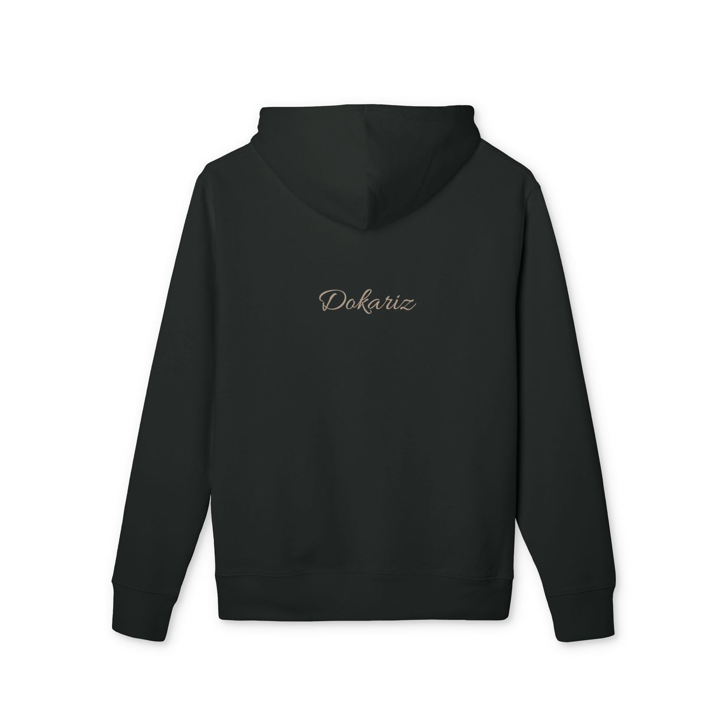 Dokariz Script Hoodie – Premium Organic Cotton (Unisex)
