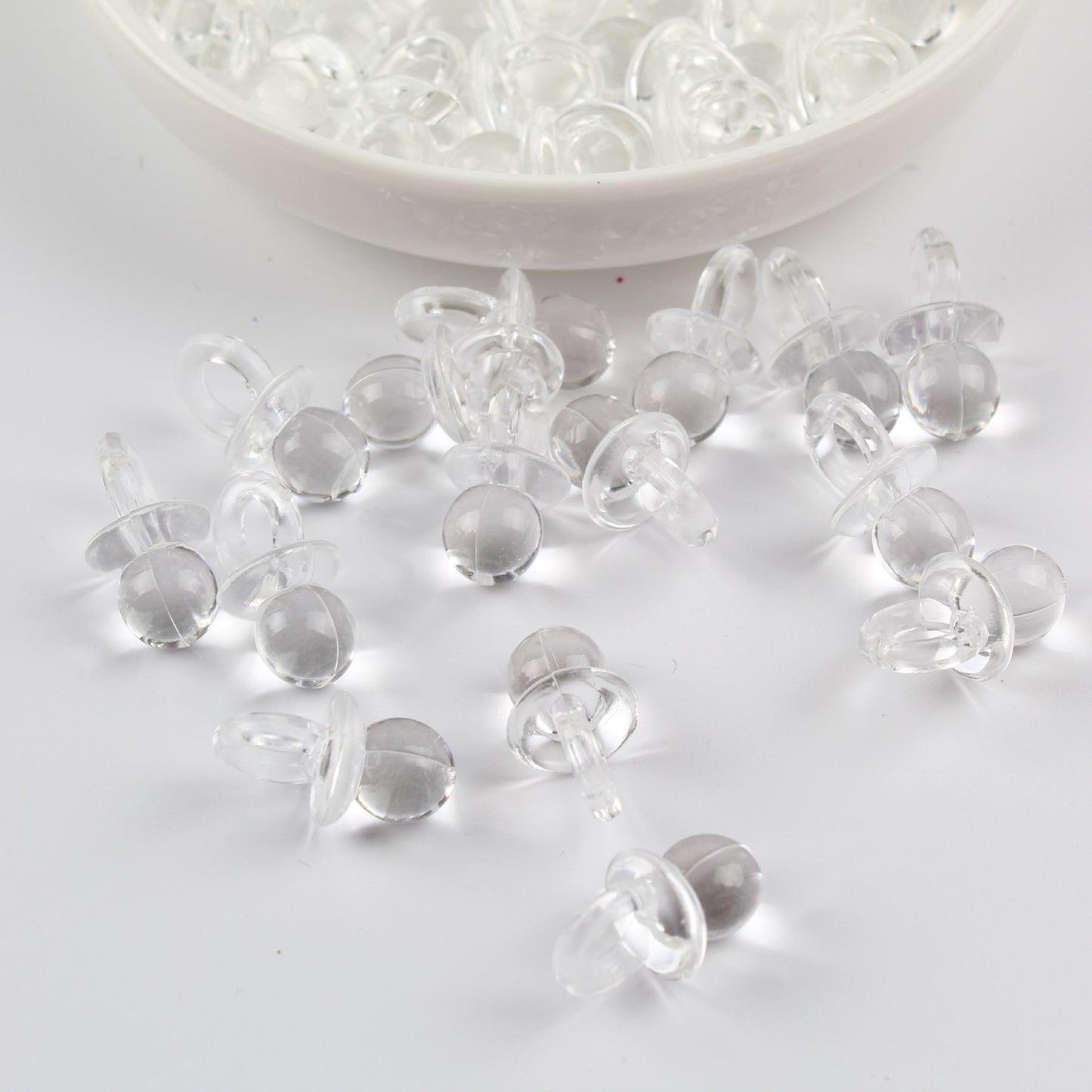 Acrylic transparent pacifier