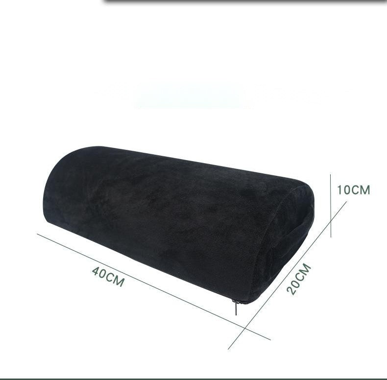 Flannel Office Foot Rest Space Memory Foam Non-slip Foot Mat