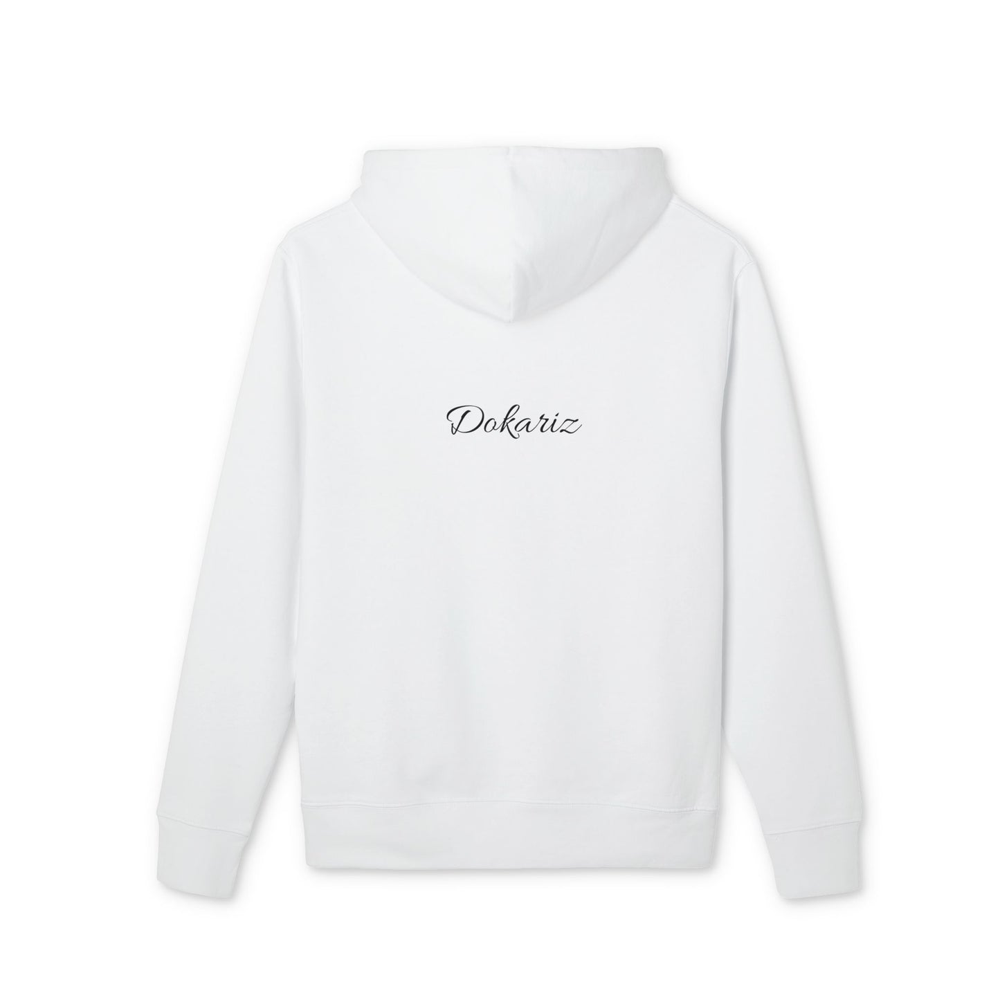 Dokariz Script Hoodie – Premium Organic Cotton (Unisex)
