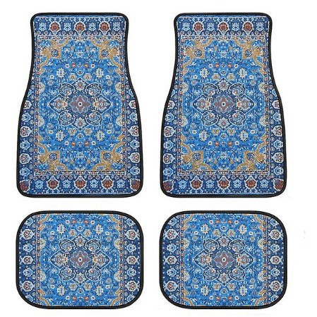 Creative Bohemian Retro Car Foot Mat Set