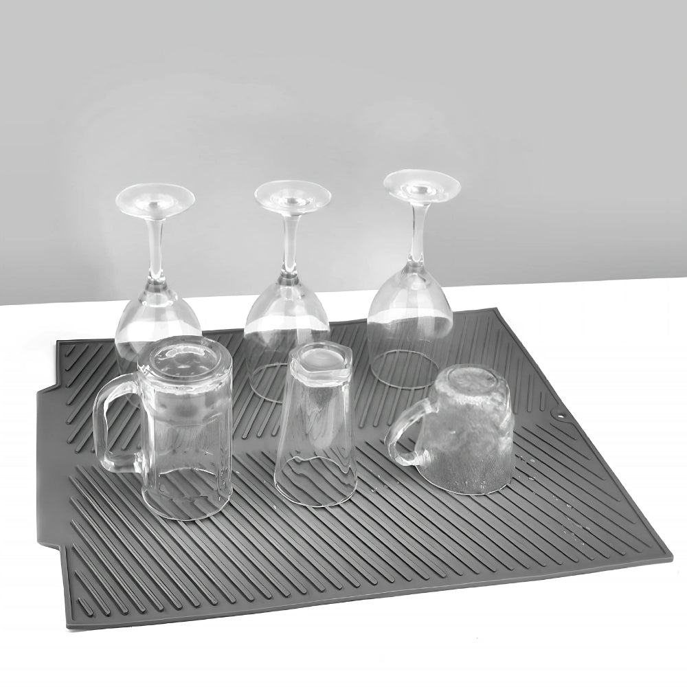 Silicone Drain Pad Drying Mat Pots Dish Drain Mat For Kitchen Tableware