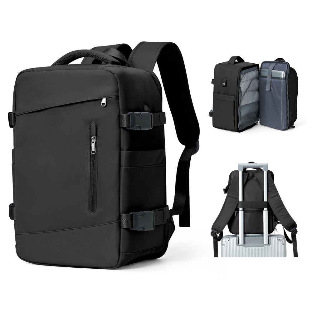 Women Men Backpack Suitcase for Effortless Air Travel