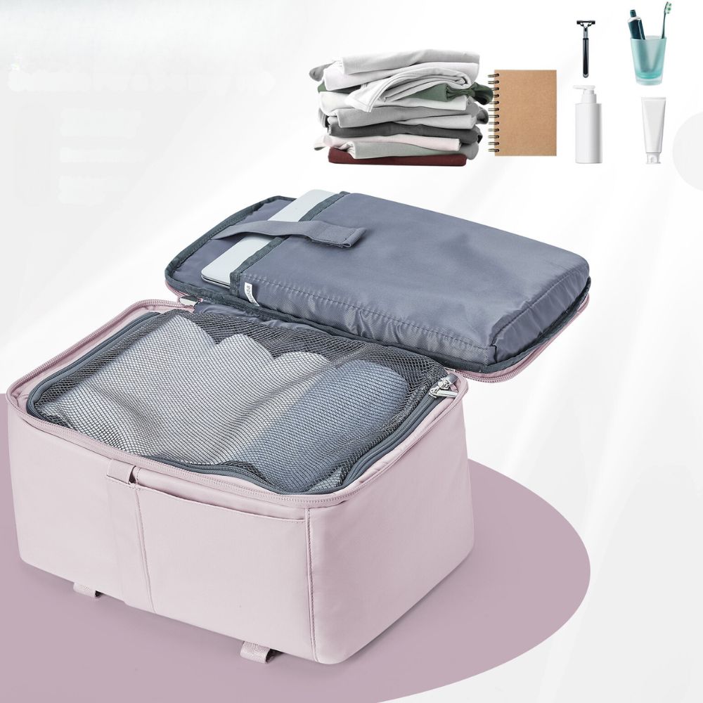 Women Men Backpack Suitcase for Effortless Air Travel