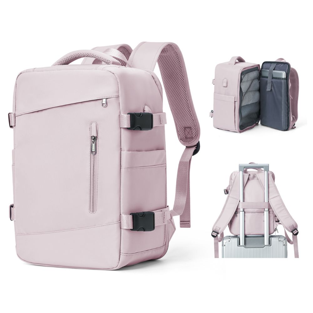 Women Men Backpack Suitcase for Effortless Air Travel