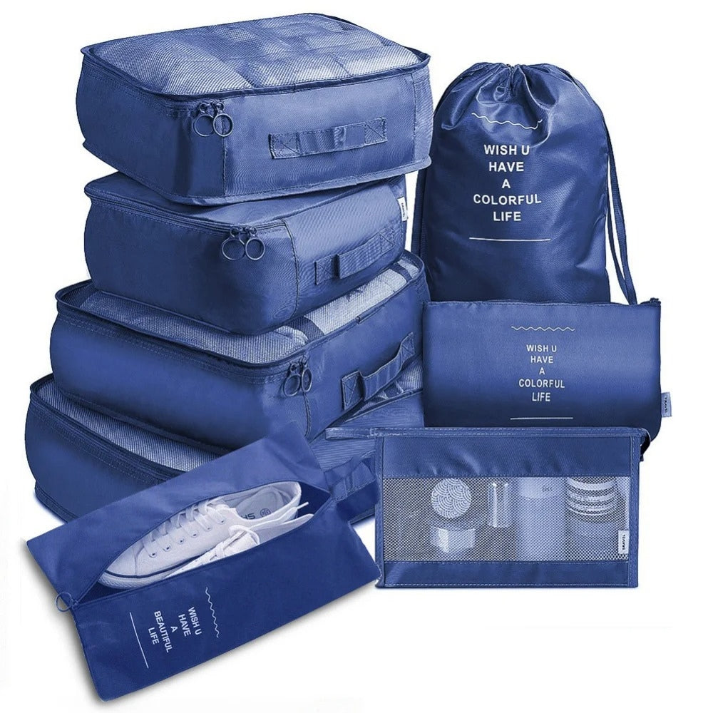 8 Pcs Travel Organizer Bag Set