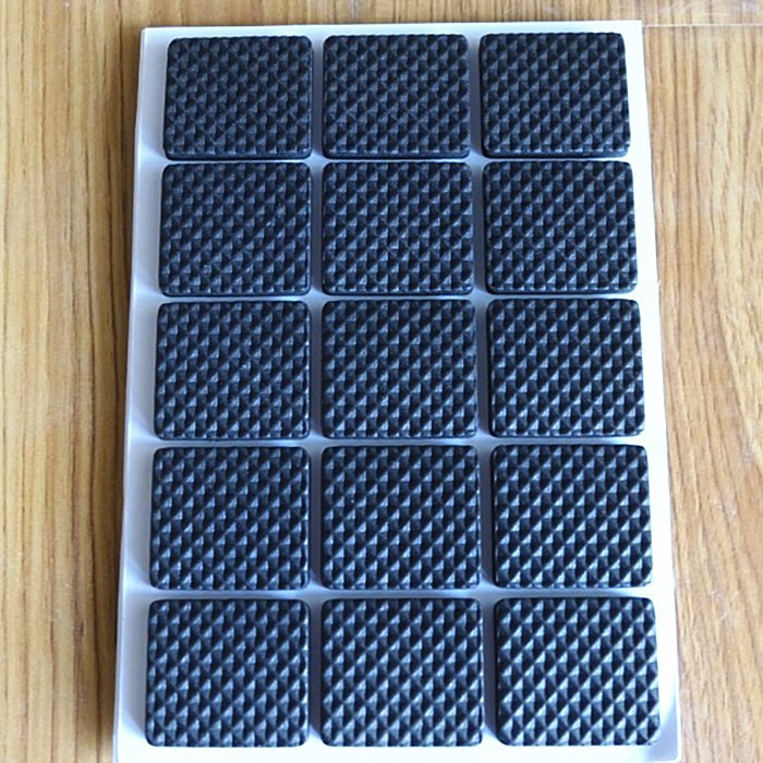 Anti-vibration non-slip table foot mat