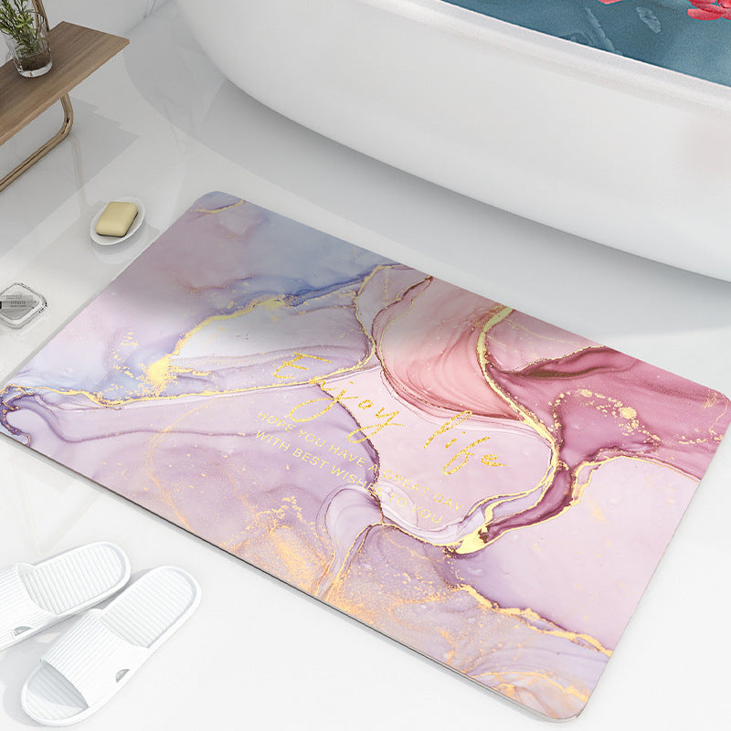 Fashion Personality Home Bathtub Foot Mat