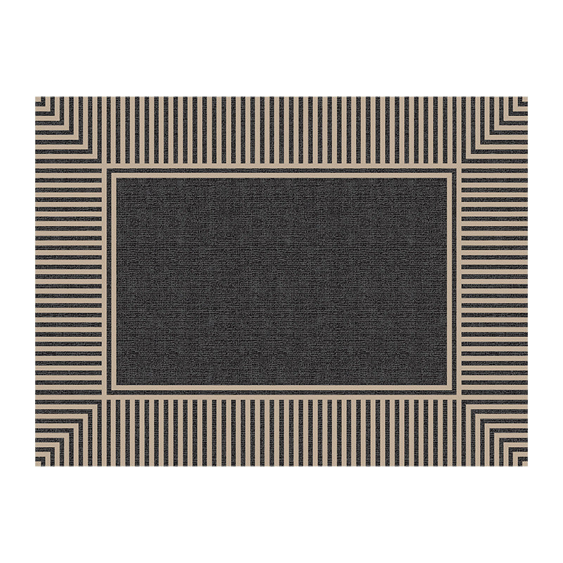 Polyester Entrance Door Mat Non-slip Household Foot Mat Stain Resistant Mat