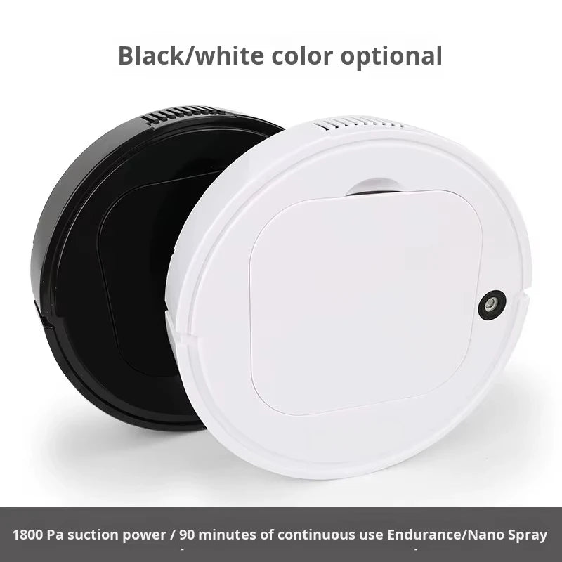 Cross-Border Home Use Wireless Automatic Smart Sweeping Robot Five-In-One Vacuum Cleaner Vacuuming Humidifying Features