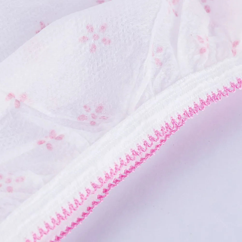 7Pcs Disposable Maternity Panties High Elasticity Comfortable Fit Postpartum Cotton Underwear for Expectant Mothers