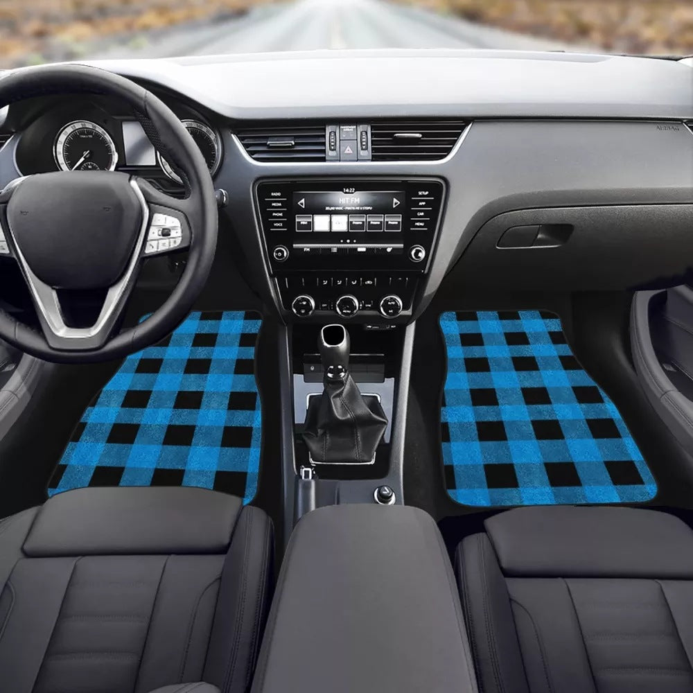 Printed Rubber Car Foot Mat Suit
