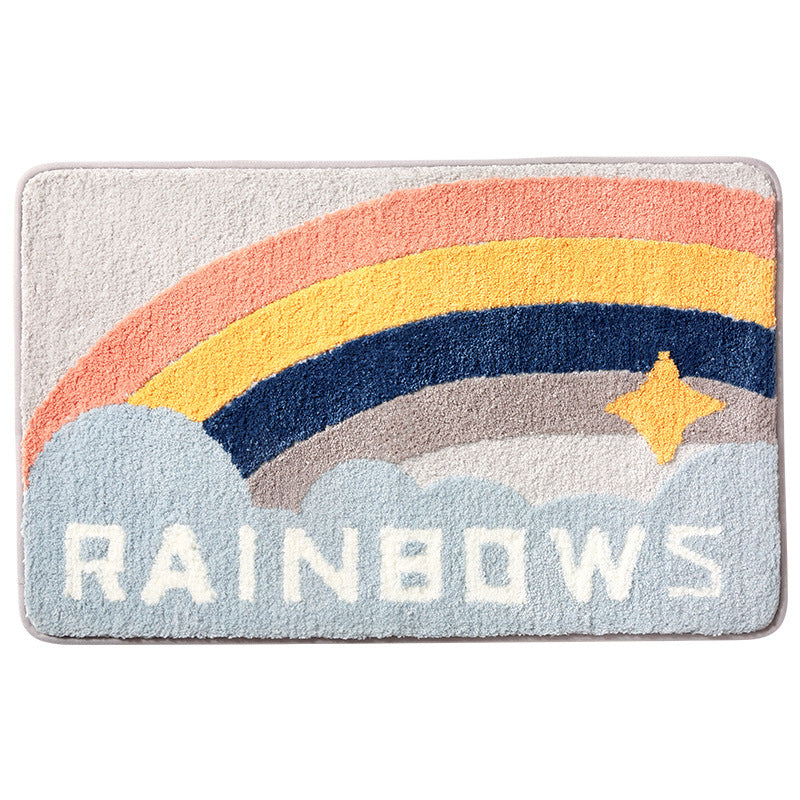 Home Bathroom Absorbent Non-slip Foot Mat