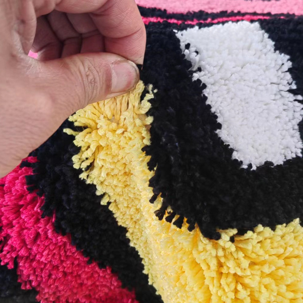 Doorway Foot Mat Entrance Mats Flocking Absorbent