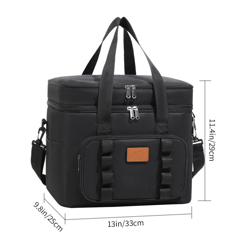 Thickened High-capacity Outdoor Camping And Picnic Bag
