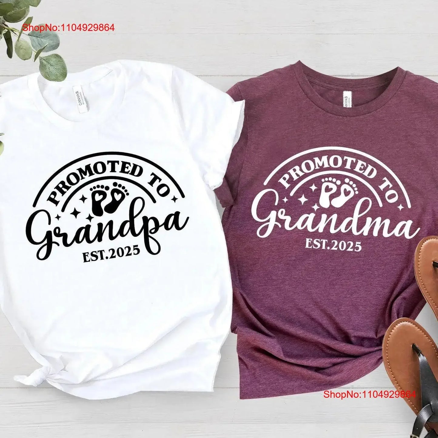 Promoted to Grandpa T Shirt Grandma Grandparents be Pregnancy Reveal Baby Announcement vintage Washed Breathable homme Unisex