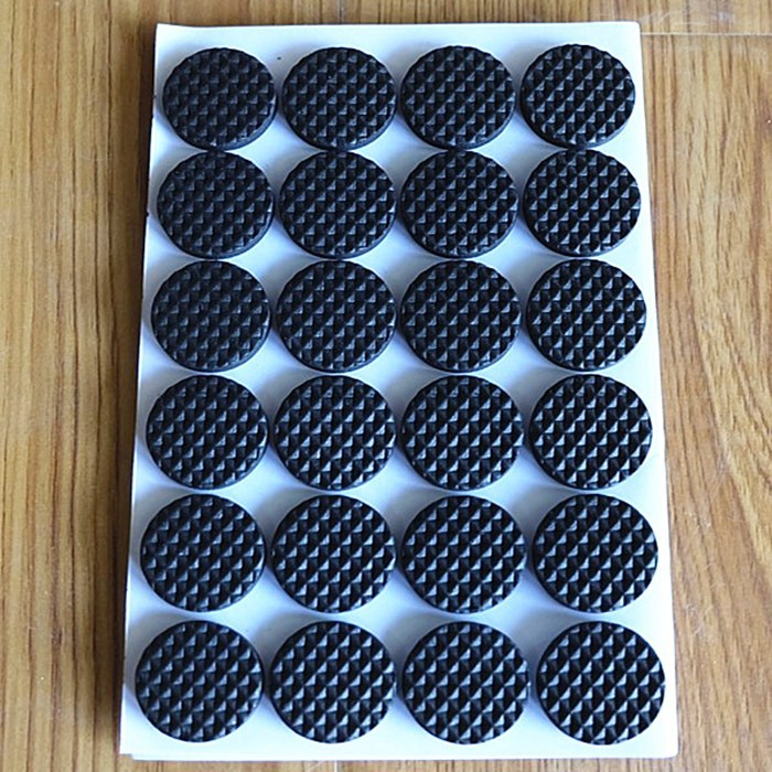 Anti-vibration non-slip table foot mat