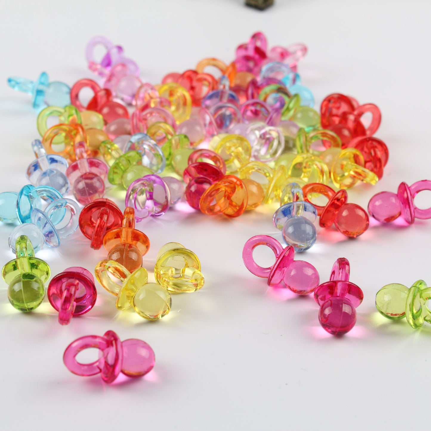 Acrylic transparent pacifier