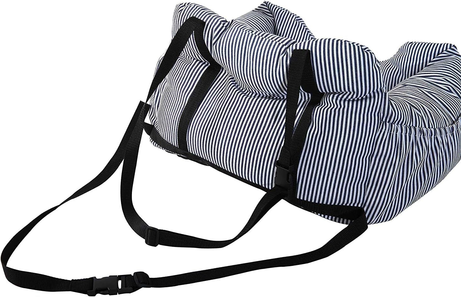 Dog Car Seat Pet Booster Seat Pet Travel Safety Dog Bed for Car with Storage Pocket