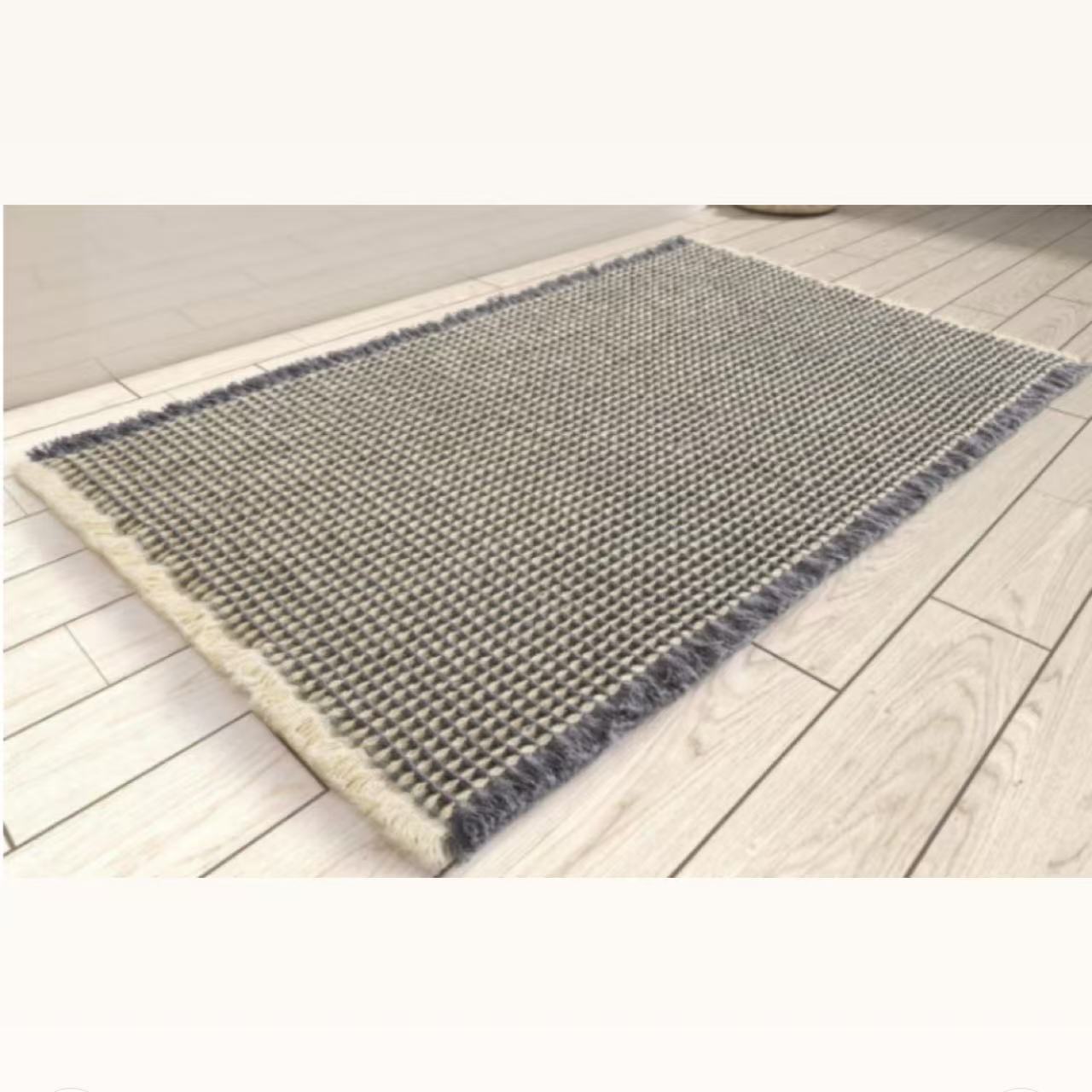 Simple Woven Waffle Quick-dry Foot Mat