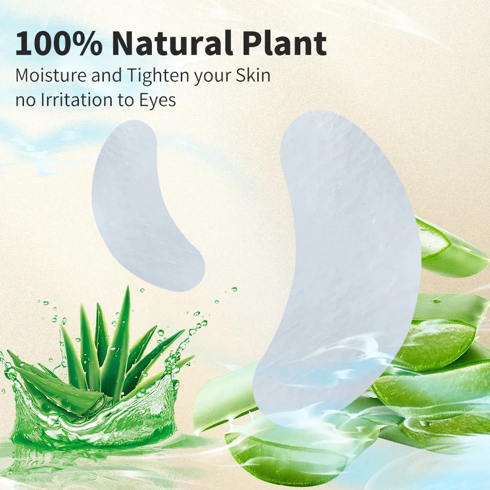 200/300/400 Pairs Hydrogel Eyelash Patches for Extension Lash Lift Makeup Under Gel Eye Patches Pads Eyelash Extension Patch