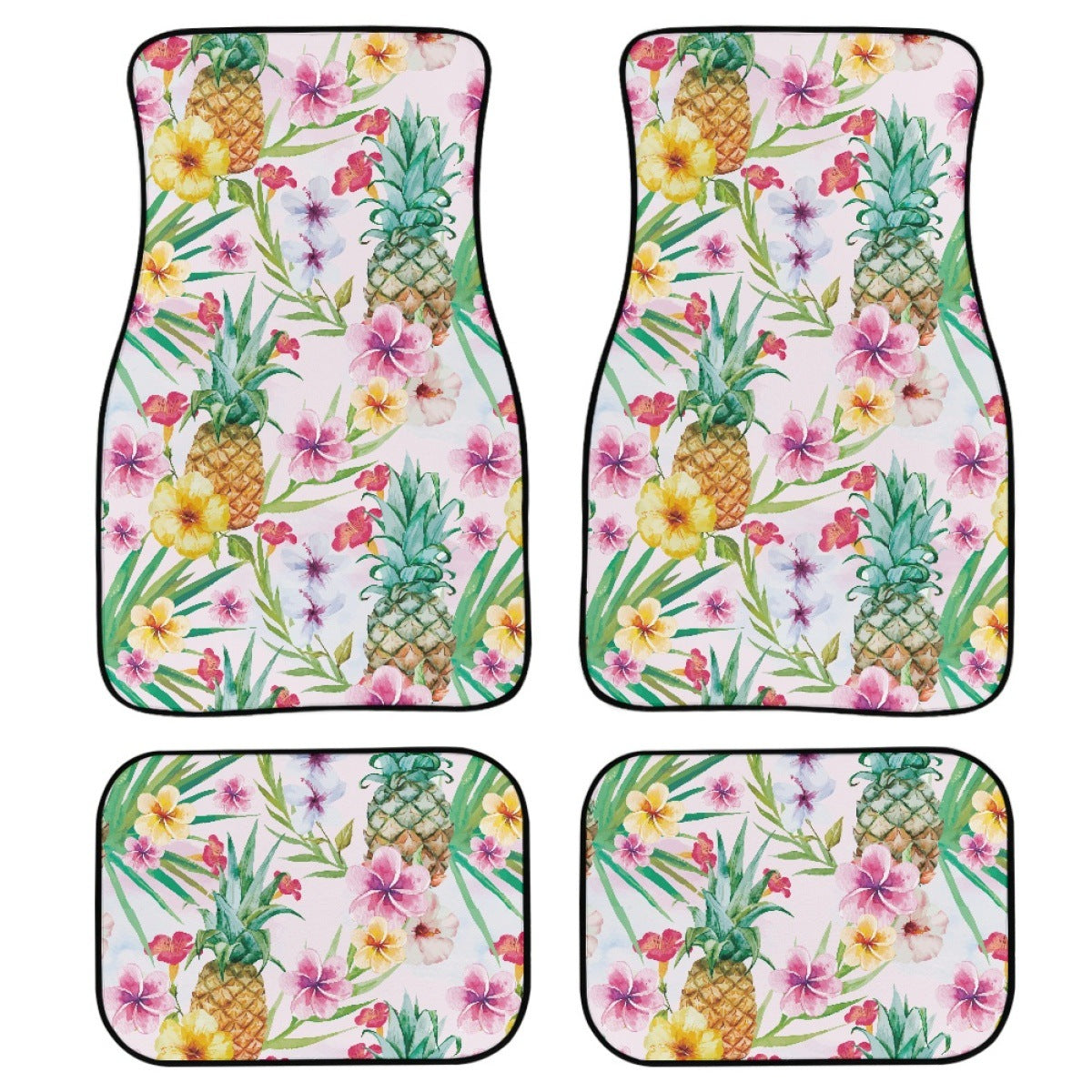 Printed Rubber Car Foot Mat Suit