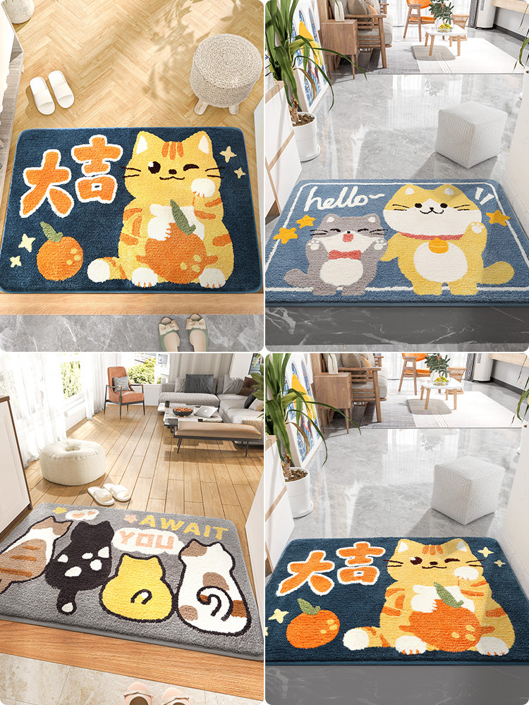 Indoor Absorbent Non-slip Mat Home Foot Mat Entrance Hall