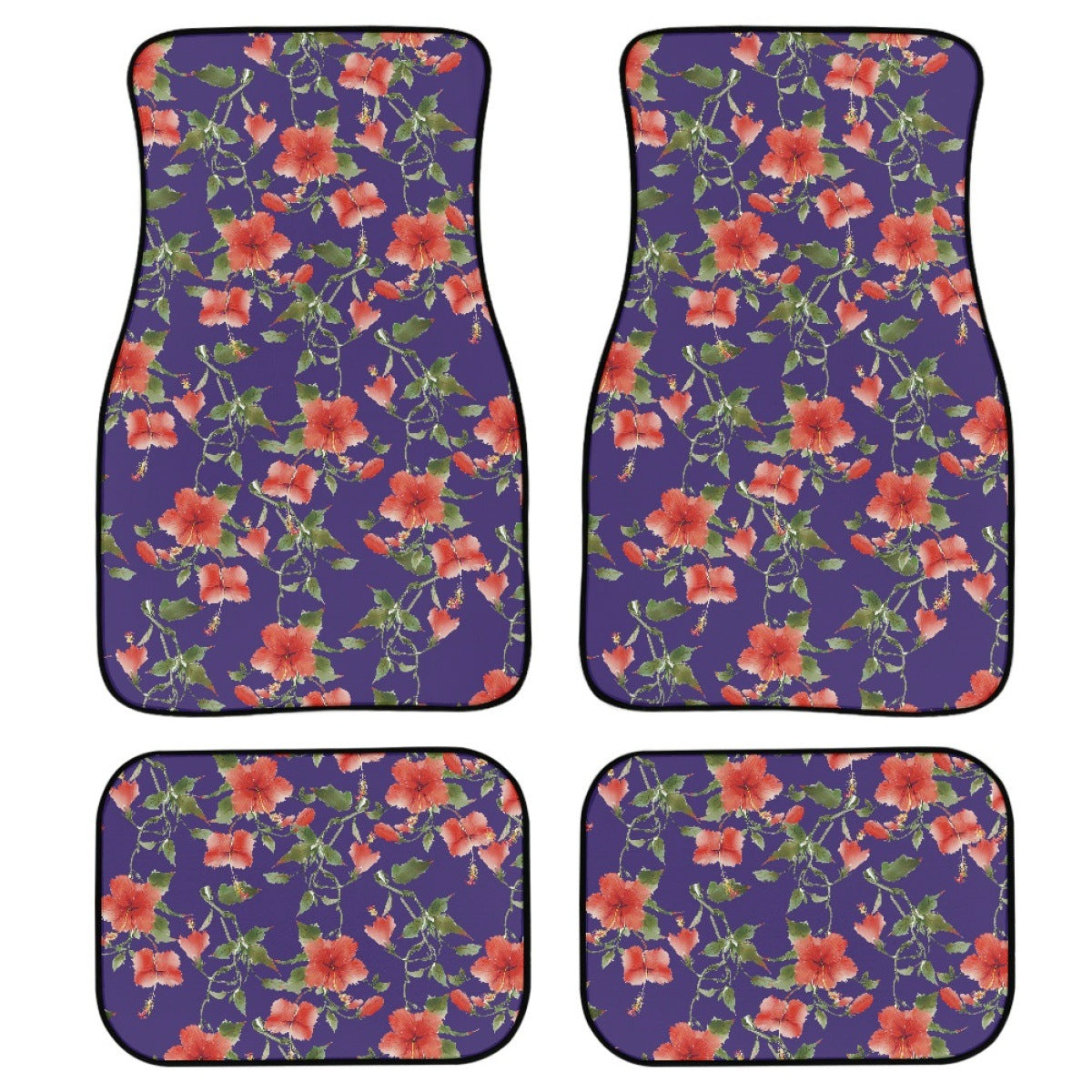 Printed Rubber Car Foot Mat Suit