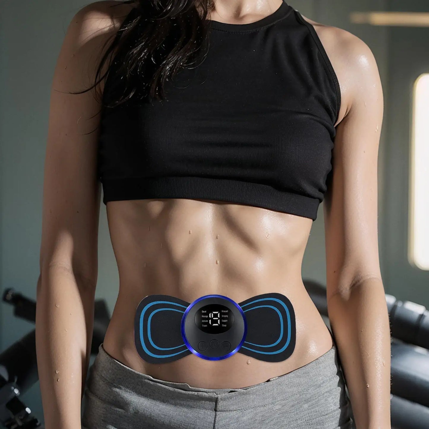 Electric Pelvic Floor Trainer Strengthening Multi-functional Fitness Equipment Pelvic Muscle Trainer for Female Postpartum Home