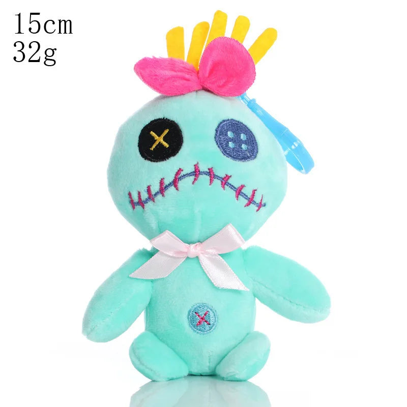 4/8inch Disney toy 12cm 20cm 25cm Stitch Stuffed Plush Models Cartoon Anime Plush Baby Toys Kawaii Kids Birthday Gift
