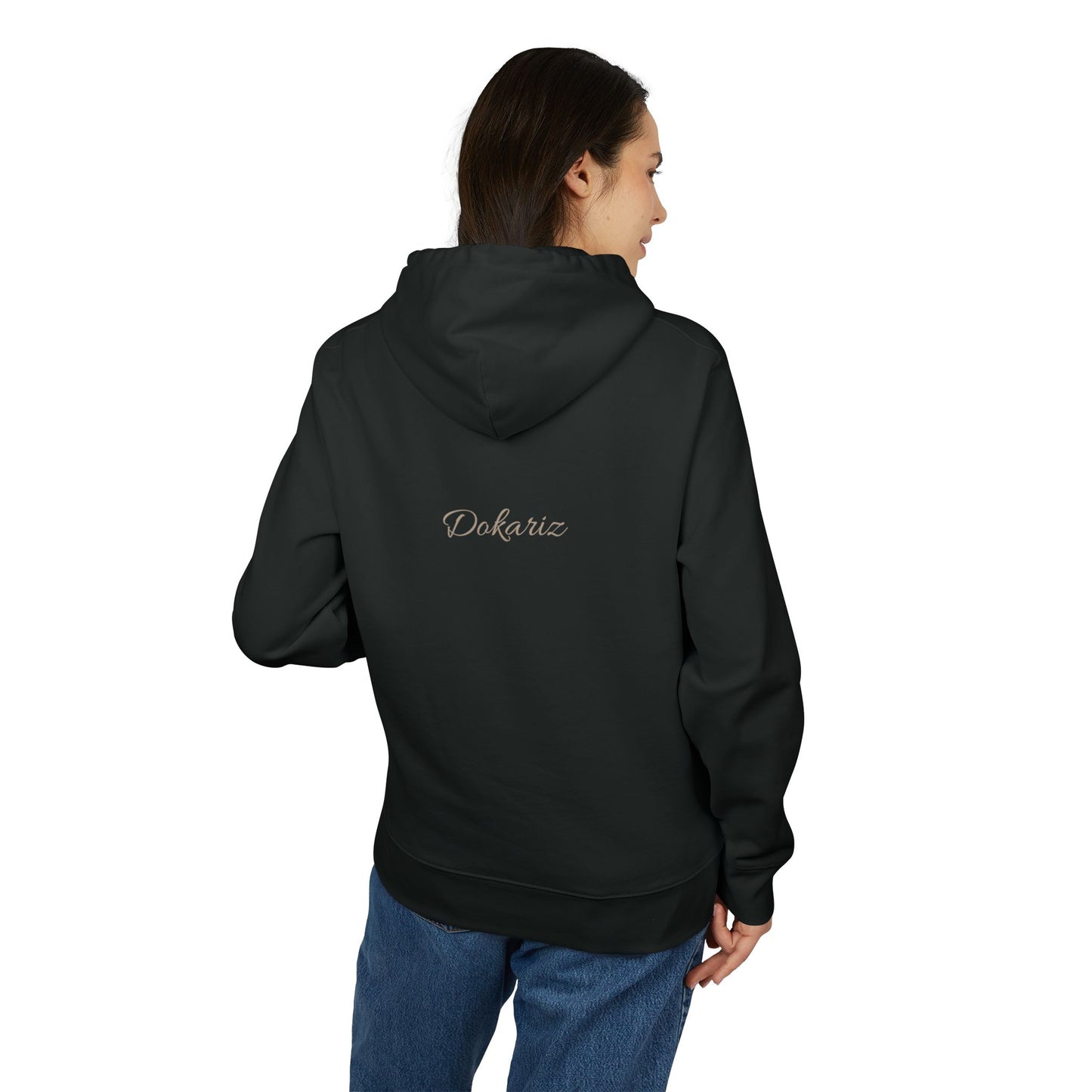 Dokariz Script Hoodie – Premium Organic Cotton (Unisex)