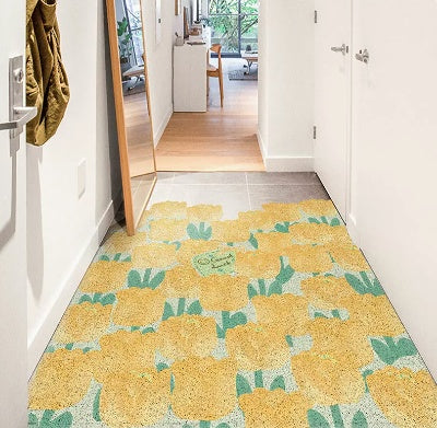 Tulip Foot Mat Pvc Wire Ring Entry Door Mat Carpet