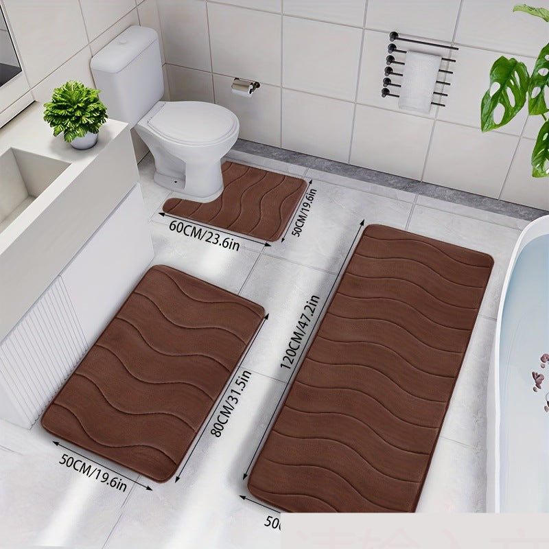 Bathroom Non-slip Mat Foot Mats Absorbent Floor Mat