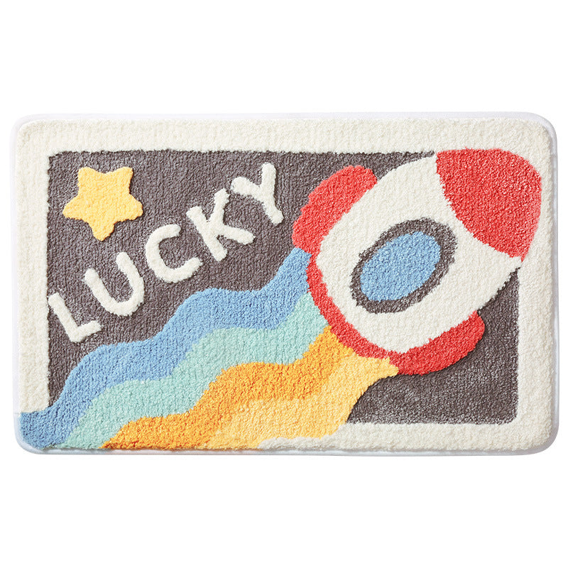 Home Bathroom Absorbent Non-slip Foot Mat