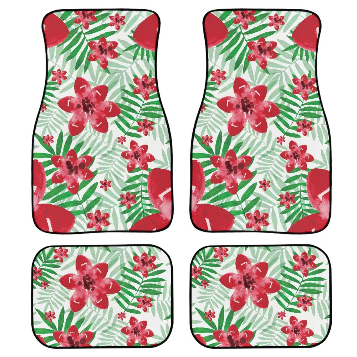 Printed Rubber Car Foot Mat Suit