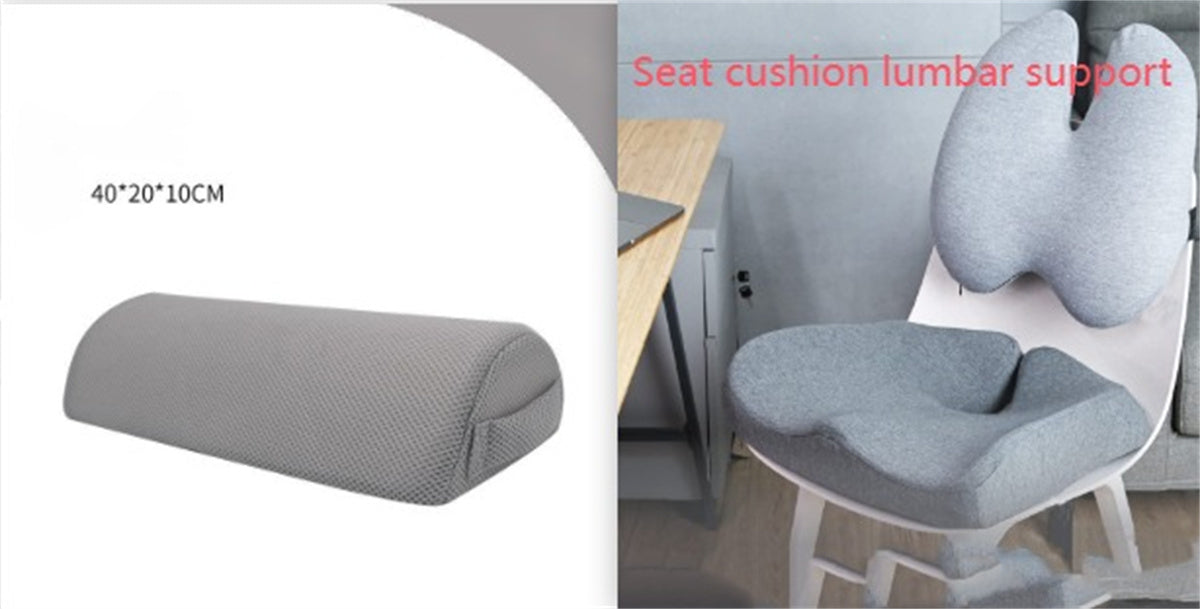 Flannel Office Foot Rest Space Memory Foam Non-slip Foot Mat
