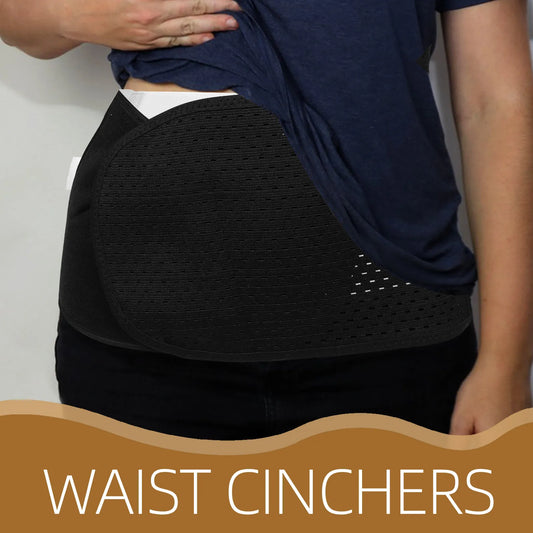 2pcs Postpartum Belly Wrap Maternity Belt Abdominal Binder For Women Post Pregnancy Body Shaping Compression Band Daily Wear