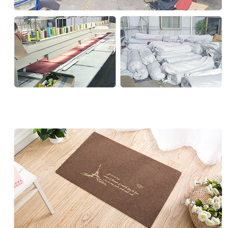 Floor Mat Door Mat Home Kitchen Bathroom Non-slip Mat Foot Mats Carpet