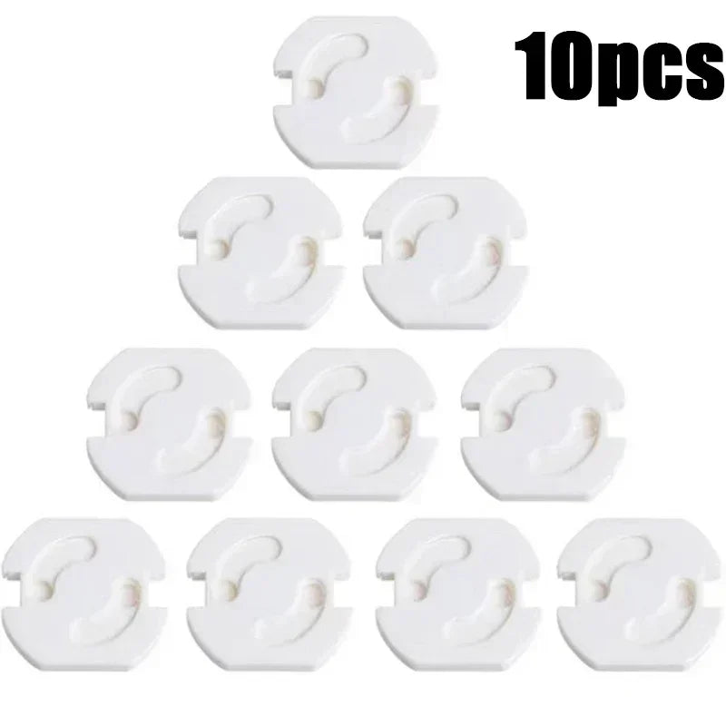 Baby Safety Socket Covers 10pcs Electrical Plastic Outlet Protectors Child Safe Socket Security Protection