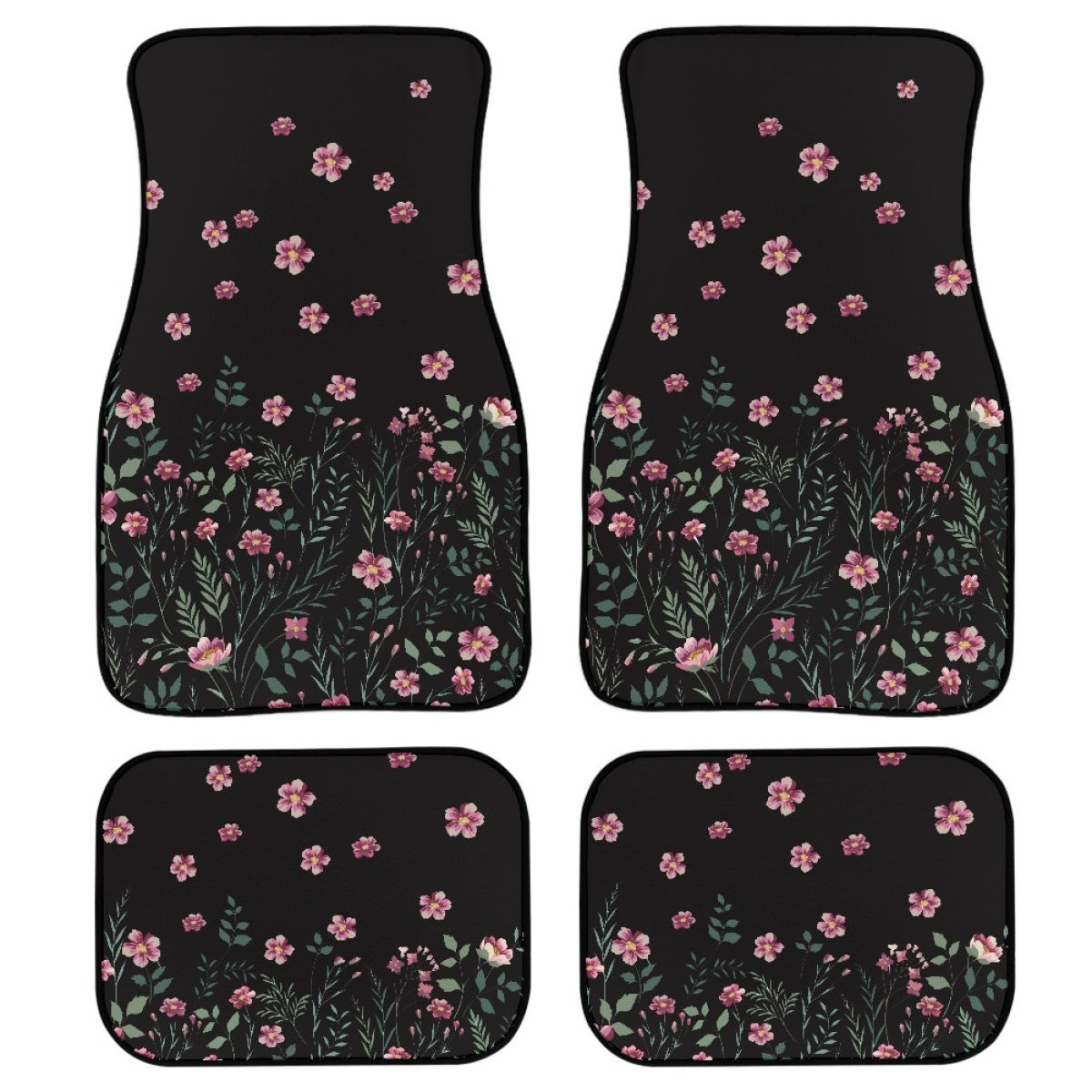 Printed Rubber Car Foot Mat Suit