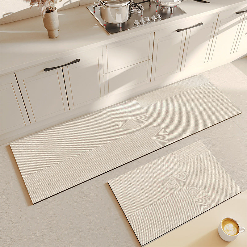 Simple Diatom Ooze Floor Mat Household Absorbent Non-slip Foot Mat